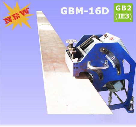 GBM-16D型高效能钢板坡口机视频